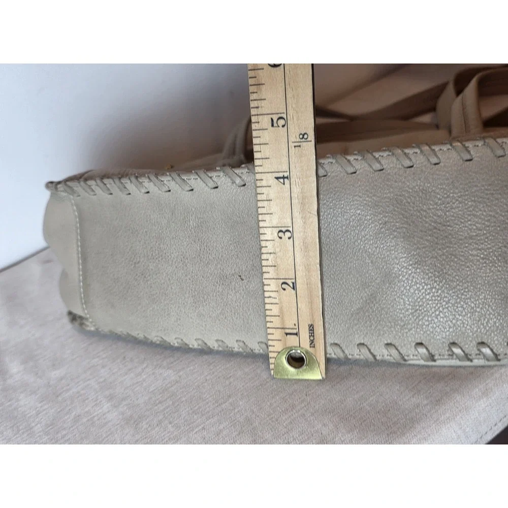 Hobo Purse Shoukder Bag Genuine Leather Tan Medium Style: Allegra